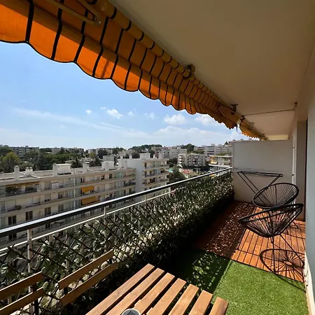Superbe 6 Personnes - Terrasse Vue A - Climatisation - Parking Prive Apartmán